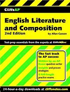 Cliffsap English Literature And Composition 2nd Ed Allan Casson