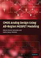 Cmos Analog Design Using Allregion Mosfet Modeling Marcio Cherem Schneider Carlos Galupmontoro