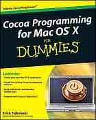 Cocoa Programming For Mac Os X For Dummies Erick Tejkowski