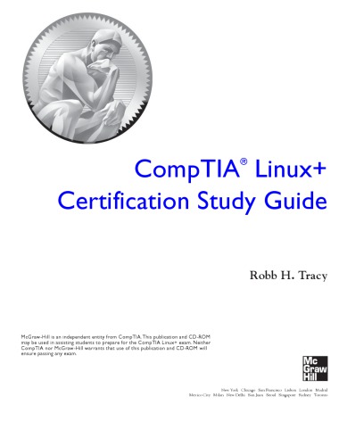 Comptia Linux Certification Study Guide Robb H Tracy