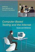 Computerbased Testing And The Internet Issues And Advances Dave Bartram