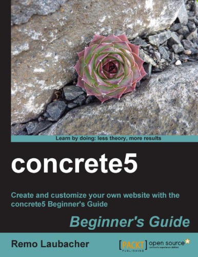 Concrete5 Beginners Guide Remo Laubacher