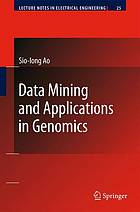 Data Mining And Applications In Genomics Sioiong Ao