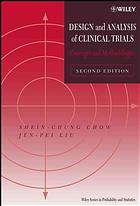 Design And Analysis Of Clinical Trials Concepts And Methodologies 2nd Ed Sheinchung Chow Jenpei Liu