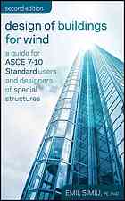 Design Of Buildings For Wind A Guide For Asce 710 Standard Users And Designers Of Special Structures 2nd Ed Emil Simiu