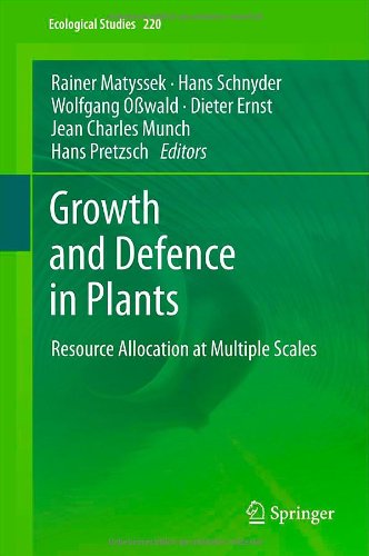 Growth And Defence In Plants Resource Allocation At Multiple Scales 1st Edition R Matyssek