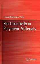 Electroactivity In Polymeric Materials 1st Edition Paul Brochu