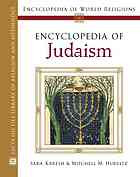 Encyclopedia Of Judaism Sara E Karesh Mitchell M Hurvitz