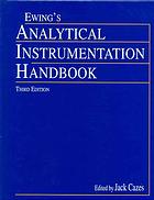 Ewings Analytical Instrumentation Handbook 3rd Ed Jack Cazes Galen Wood Ewing