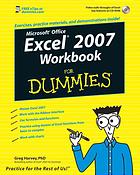 Excel 2007 Workbook For Dummies Greg Harvey