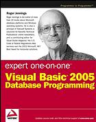 Expert Oneonone Visual Basic 2005 Database Programming Roger Jennings