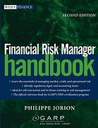 Financial Risk Manager Handbook 2nd Ed Philippe Jorion Global Association Of Risk Professionals