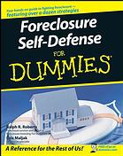 Foreclosure Selfdefense For Dummies Ralph R Roberts Et Al