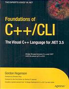 Foundations Of Ccli The Visual C Language For Net 35 1st Edition Gordon Hogenson