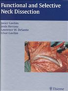 Functional And Selective Neck Dissection Javier Gavilan Et Al
