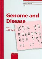 Genome And Disease 14 Tables Jeannicolas Volff