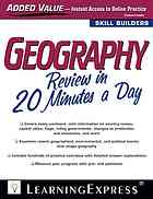 Geography Review In 20 Minutes A Day 1st Ed Llc Learning Express