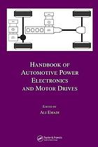 Handbook Of Automotive Power Electronics And Motor Drives Ali Emadi