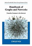 Handbook Of Graphs And Networks From The Genome To The Internet Stefan Bornholdt Heinz Georg Schuster