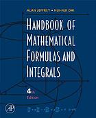 Handbook Of Mathematical Formulas And Integrals 4th Ed Alan Jeffrey Huihui Dai
