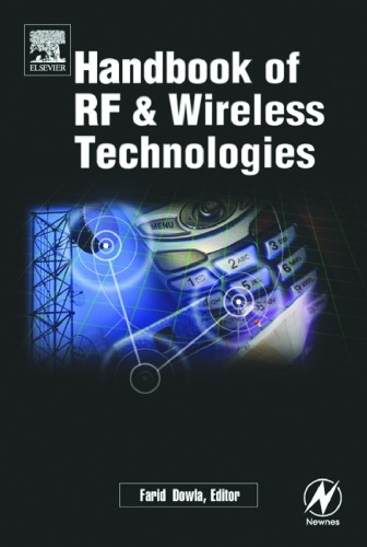 Handbook Of Rf And Wireless Technologies Farid U Dowla
