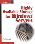 Highly Available Storage For Windows Servers Paul Massiglia
