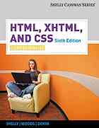 Html Xhtml And Css Comprehensive 6th Ed Gary B Shelly Denise M Woods William J Dorin