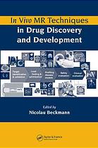 In Vivo Mr Techniques In Drug Discovery And Development Nicolau Beckmann