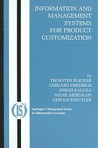 Information And Management Systems For Product Customization Thorsten Blecker Et Al