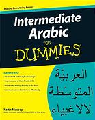 Intermediate Arabic For Dummies 1st Ed Keith Massey