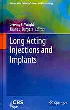 Long Acting Injections And Implants 1st Edition Diane J Burgess