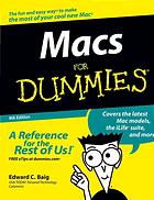 Macs For Dummies Edward C Baig