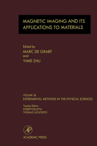 Magnetic Imaging And Its Applications To Materials Marc De Graef And Yimei Zhu Eds