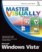 Master Visually Microsoft Windows Vista Rob Tidrow