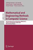 Mathematical And Engineering Methods In Computer Science 7th International Doctoral Workshop Memics 2011 Lednice Czech Republic October 1416 2011 Revised Selected Papers 1st Edition Ananda Basu