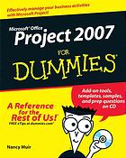 Microsoft Project 2007 For Dummies Nancy Muir