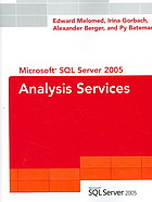 Microsoft Sql Server 2005 Analysis Services Edward Melomed Et Al