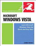 Microsoft Window Vista Learn Vista The Quick And Easy Way Chris Fehily