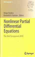 Nonlinear Partial Differential Equations The Abel Symposium 2010 1st Edition Luigi Ambrosio Auth