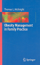 Obesity Management In Family Practice Thomas L Mcknight