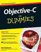 Objectivec For Dummies Neal Goldstein