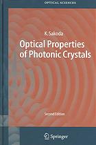 Optical Properties Of Photonic Crystals 2nd Ed Kazuaki Sakoda