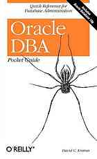 Oracle Dba Pocket Guide 1st Ed David C Kreines