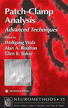 Patchclamp Analysis Advanced Techniques Wolfgang Walz A A Boulton Glen B Baker