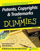 Patents Copyrights Trademarks For Dummies 2nd Ed Henri Charmasson John Buchaca