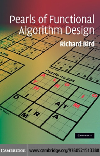 Pearls Of Functional Algorithm Design Richard Bird