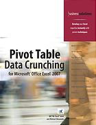 Pivot Table Data Crunching For Microsoft Office Excel 2007 Bill Jelen Michael Alexander