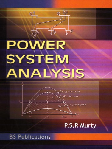 Power System Analysis P S R Murty