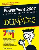 Powerpoint 2007 Allinone Desk Reference For Dummies Peter Weverka