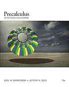 Precalculus Functions And Graphs 12th Ed Earl William Swokowski Jeffery A Cole
